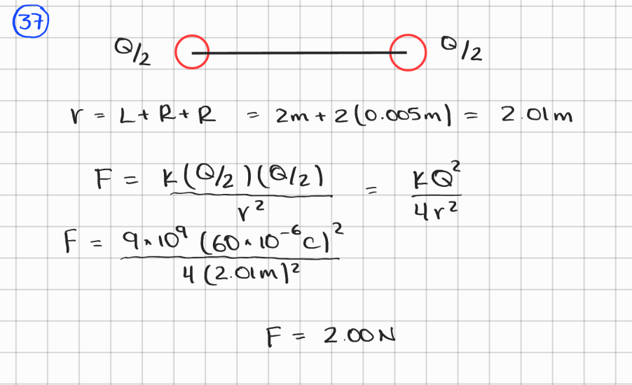 VIDEO SOLUCIÓN Problema 37 Capítulo 24 Física Serway. 7 Edición